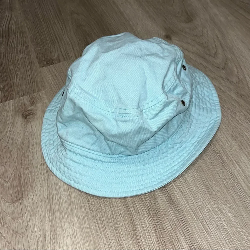 Newhattan Aqua Blue Bucket Hat